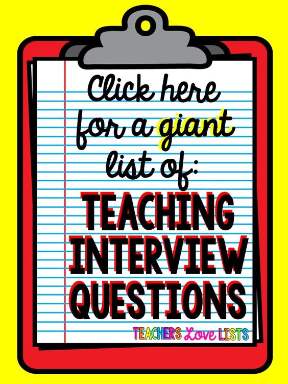 Great tips for how to be prepared for your teaching interview... a must read for any teacher going to an interview!