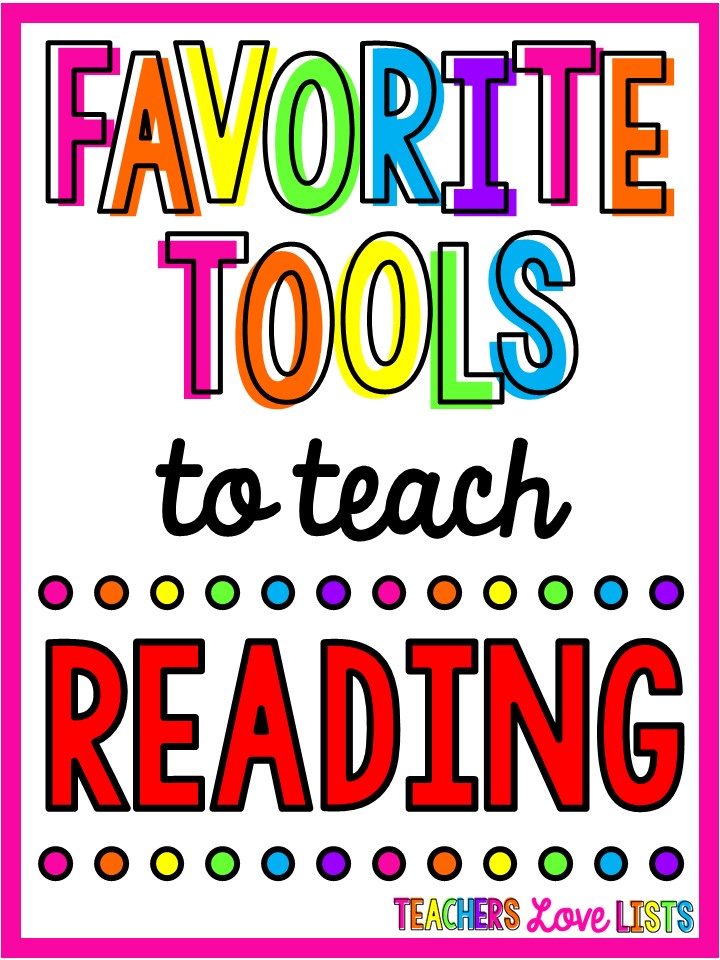 Favorite tools to help teach reading that make learning how to read fun